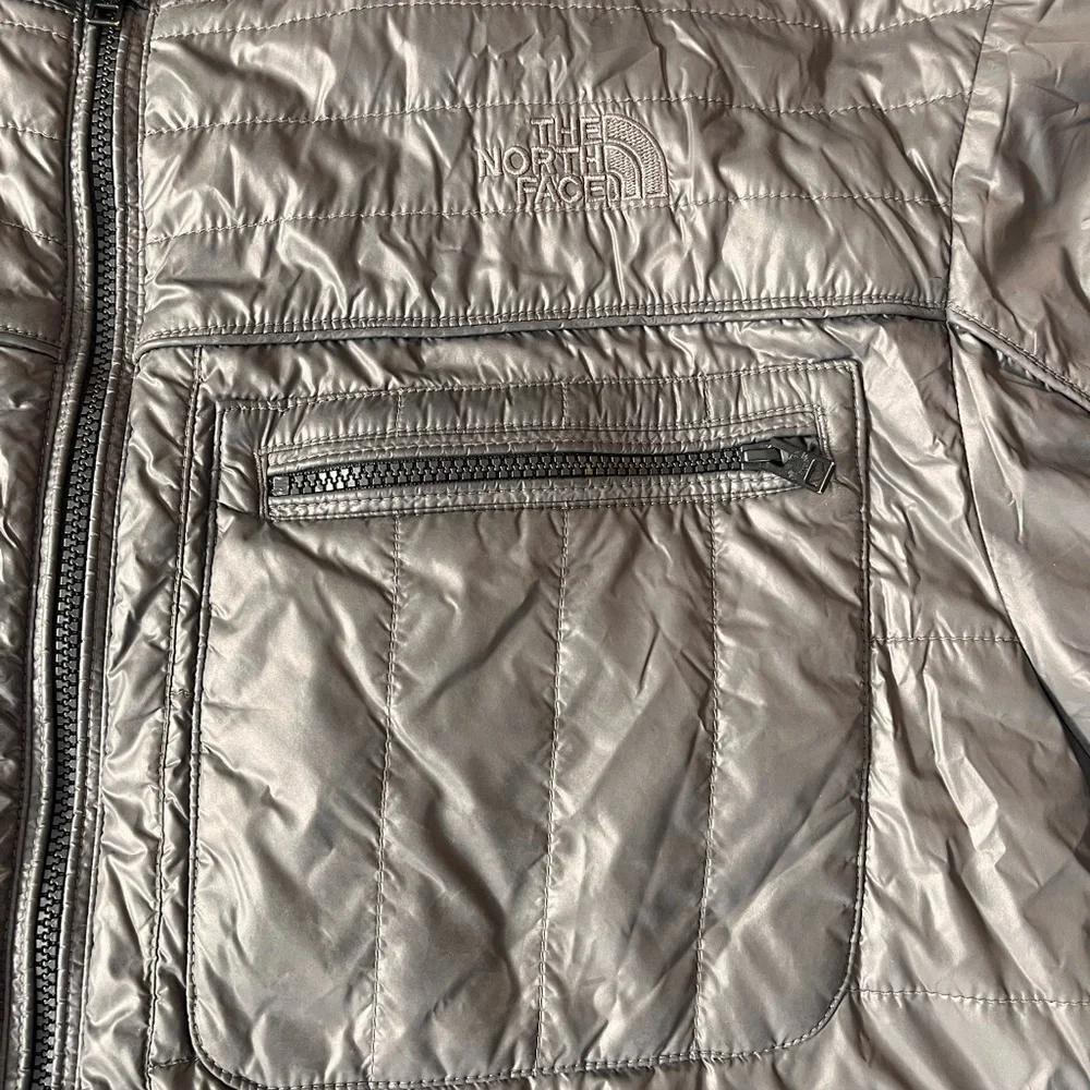 The North Face Mack Moto Charcoal Bomber Jacket size XXL